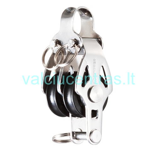 Master dvigubas blokas su kilpa 22mm Master dvigubas blokas su kilpa 22mm